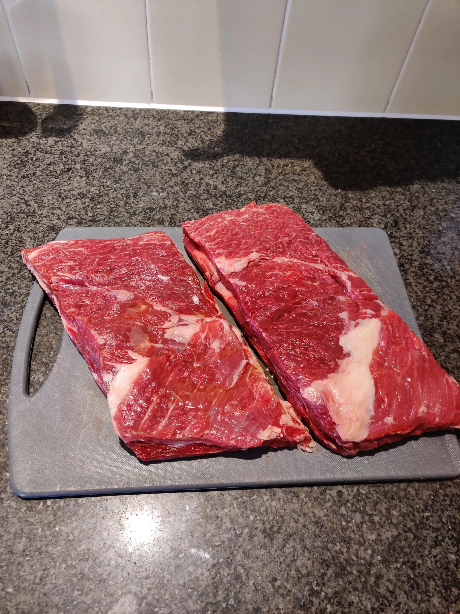 Beef ribs op de BBQ