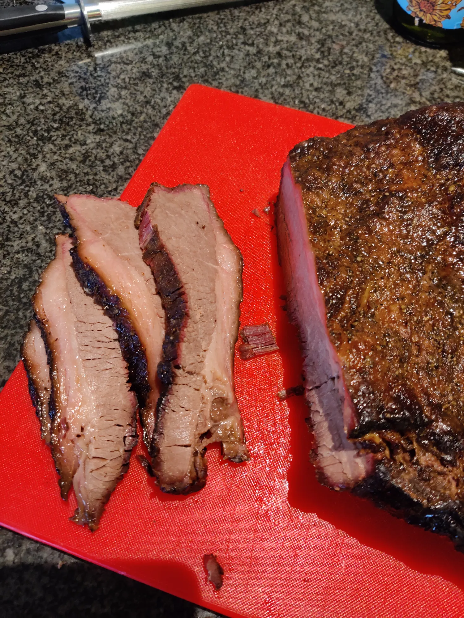 Texas Brisket op de BBQ