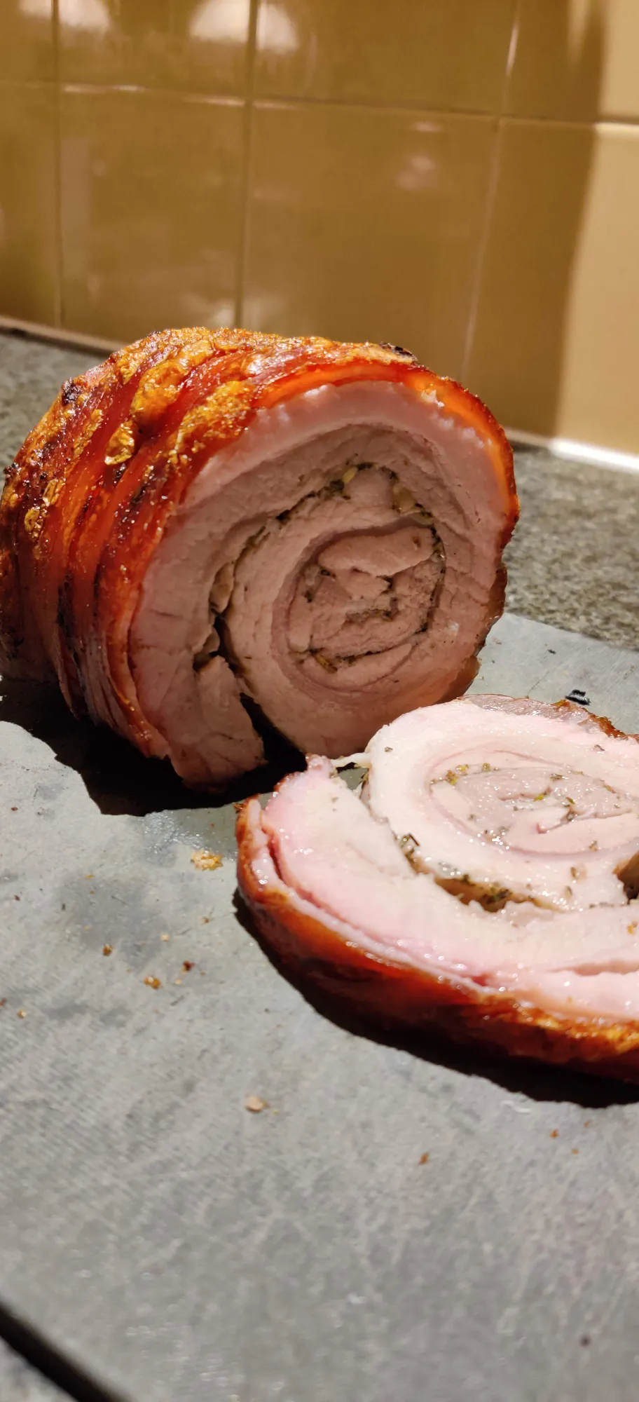 Pancetta zelf maken op de BBQ