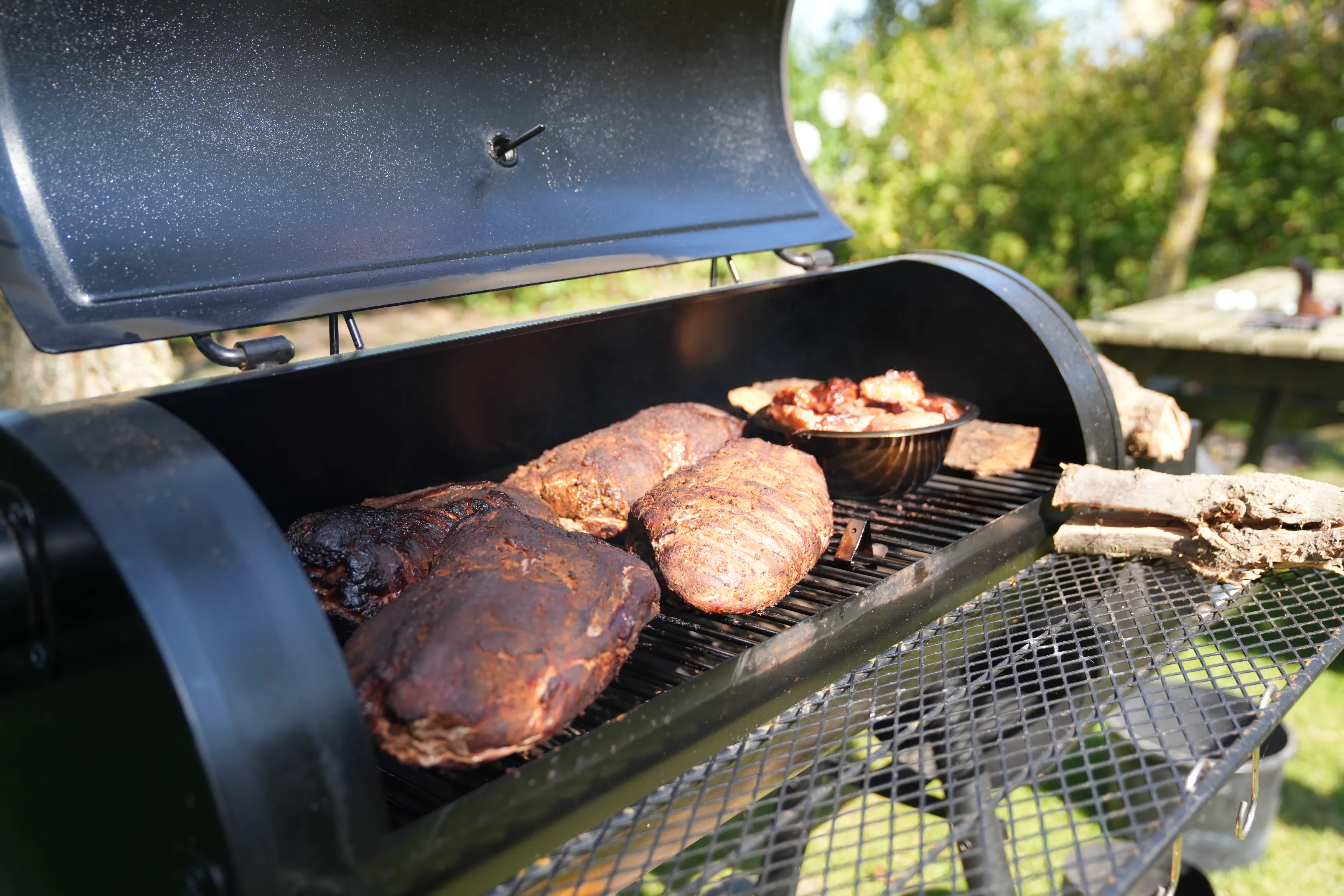 Pulled pork op de BBQ