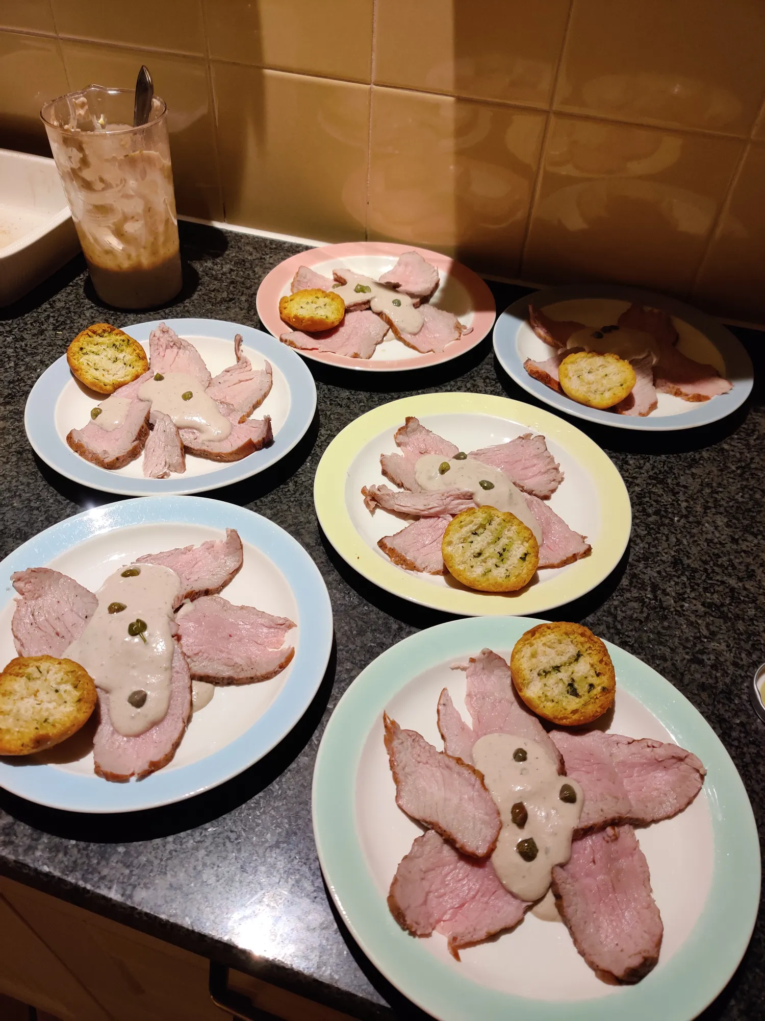 Vitello tonato van de BBQ